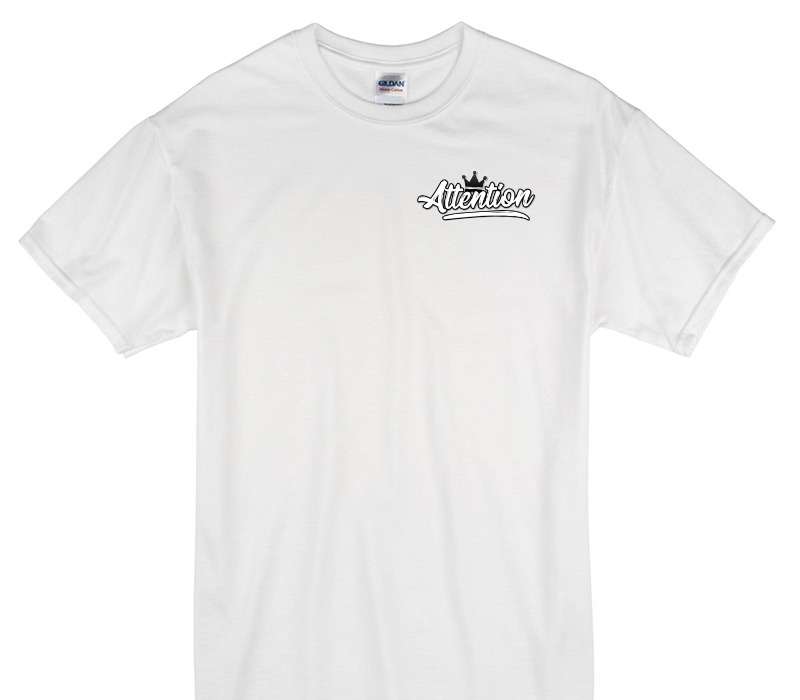 Custom Gildan 100% Cotton White T-Shirt
