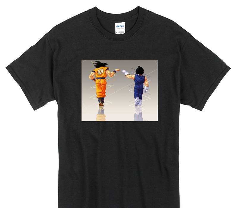 Custom Gildan 100% Cotton Black T-Shirt