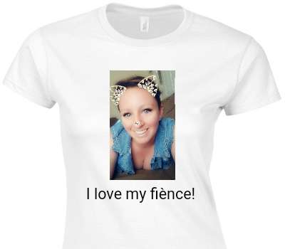Custom Womens Soft Style 100% Cotton White T-Shirt