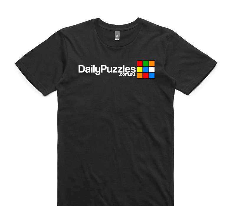 Custom AS Colour 100% Cotton Black T-Shirt