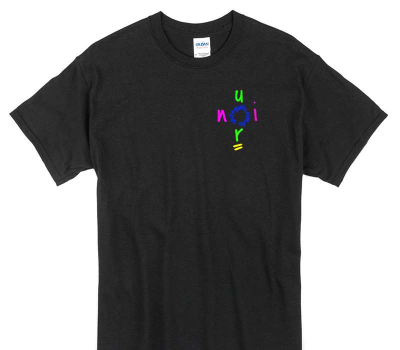 Custom Gildan 100% Cotton Black T-Shirt