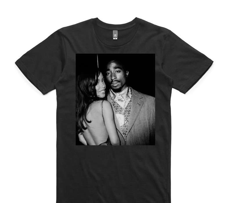 Custom AS Colour 100% Cotton Black T-Shirt