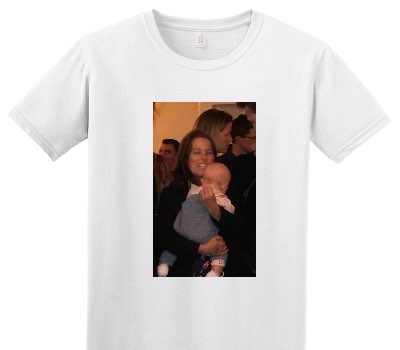 Custom Adult Soft Style 100% Cotton White T-Shirt