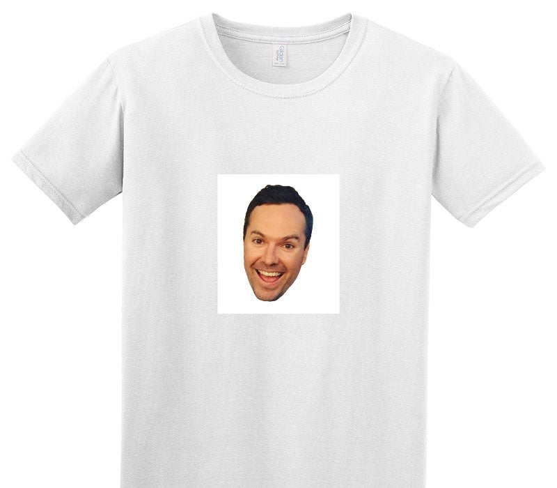 Custom Adult Soft Style 100% Cotton White T-Shirt