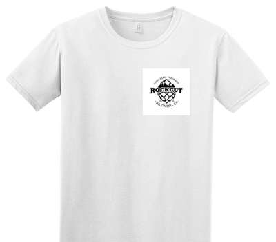Custom Adult Soft Style 100% Cotton White T-Shirt