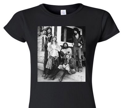 Custom Womens Soft Style 100% Cotton Black T-Shirt