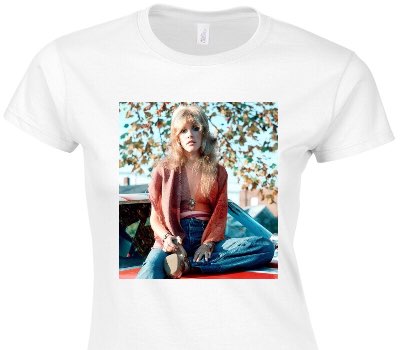 Custom Womens Soft Style 100% Cotton White T-Shirt