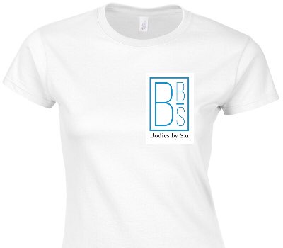 Custom Womens Soft Style 100% Cotton White T-Shirt