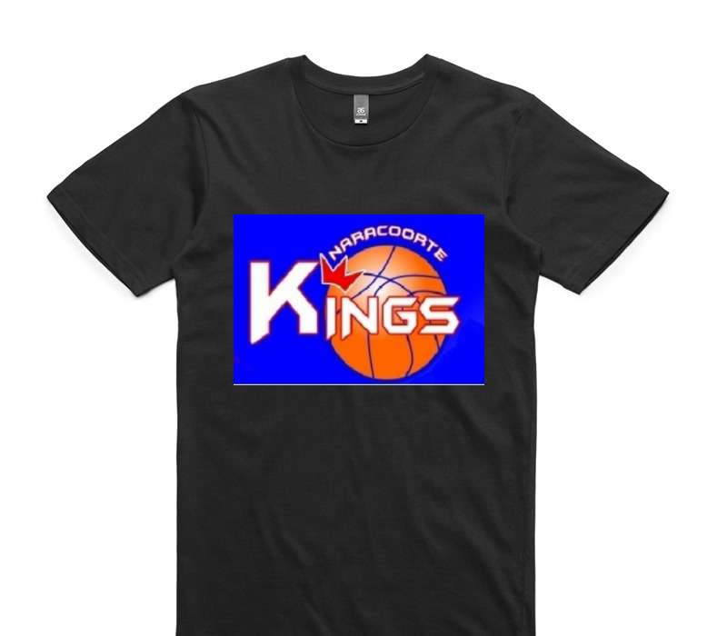 Custom AS Colour 100% Cotton Black T-Shirt