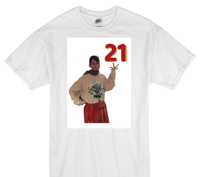Custom Gildan 100% Cotton White T-Shirt