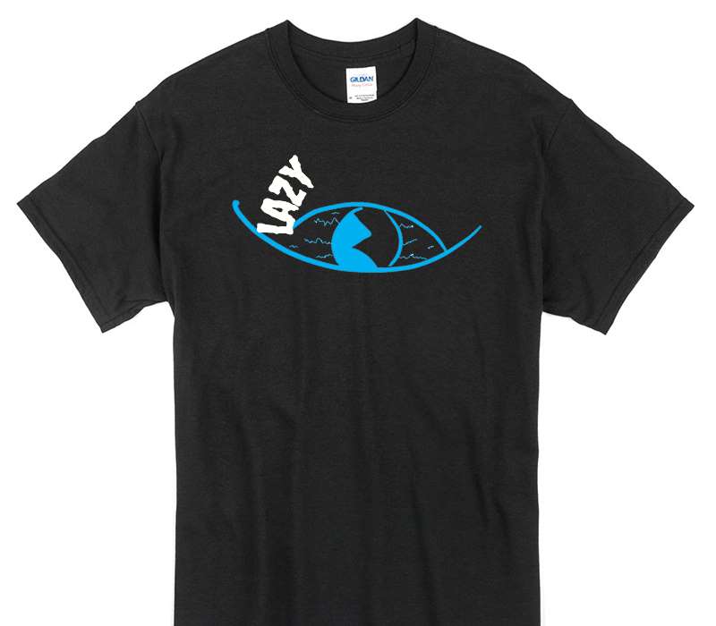 Custom Gildan 100% Cotton Black T-Shirt