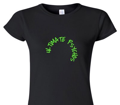 Custom Womens Soft Style 100% Cotton Black T-Shirt