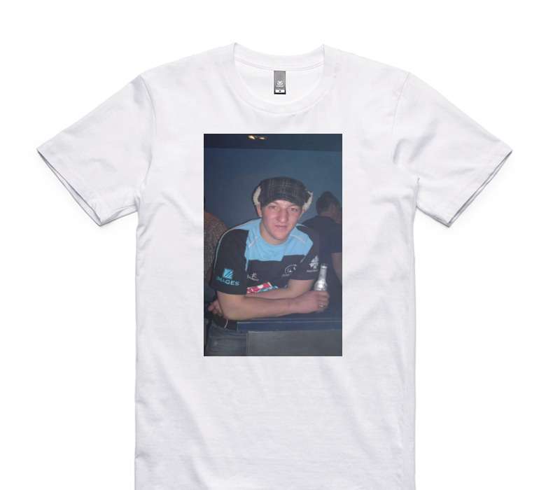 Custom AS Colour 100% Cotton White T-Shirt