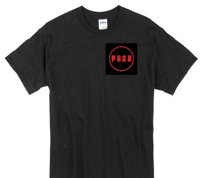 Custom Gildan 100% Cotton Black T-Shirt