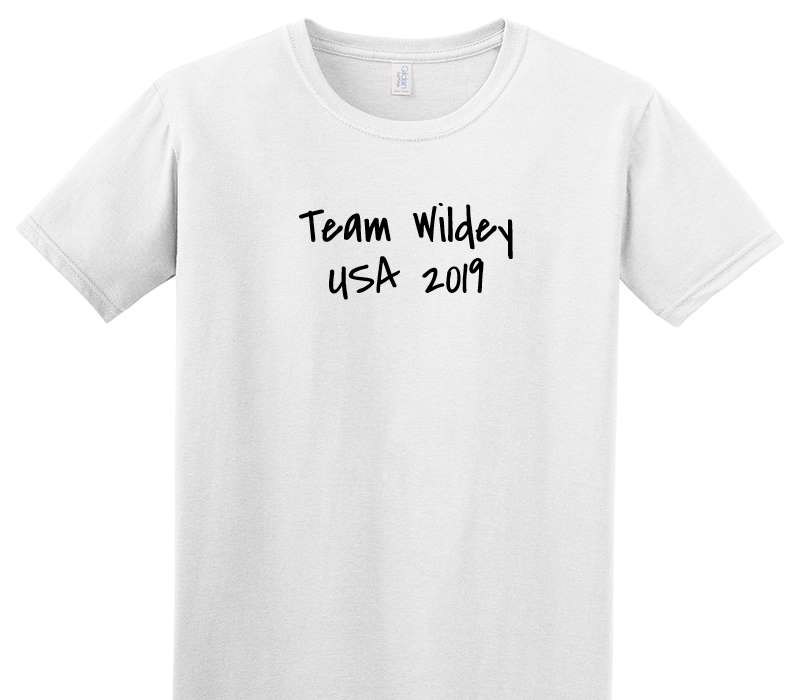 Custom Adult Soft Style 100% Cotton White T-Shirt