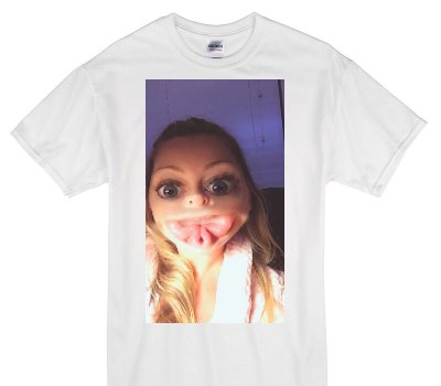 Custom Gildan 100% Cotton White T-Shirt