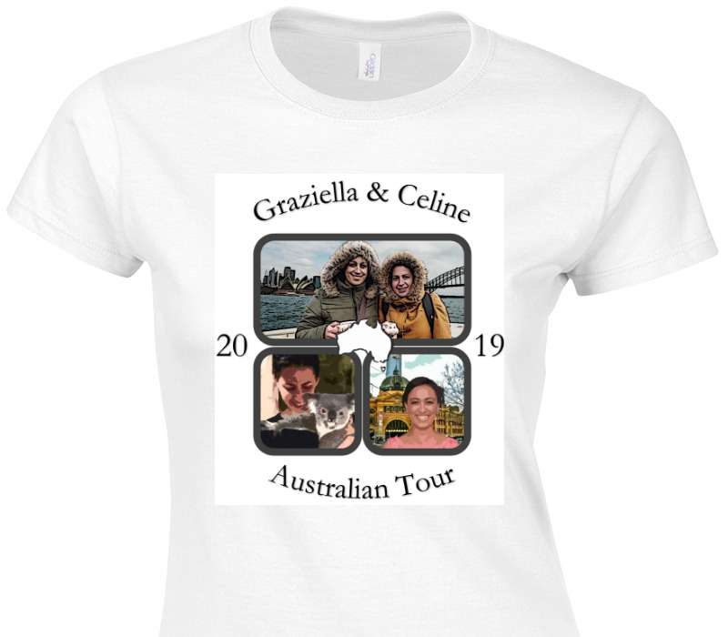 Custom Womens Soft Style 100% Cotton White T-Shirt