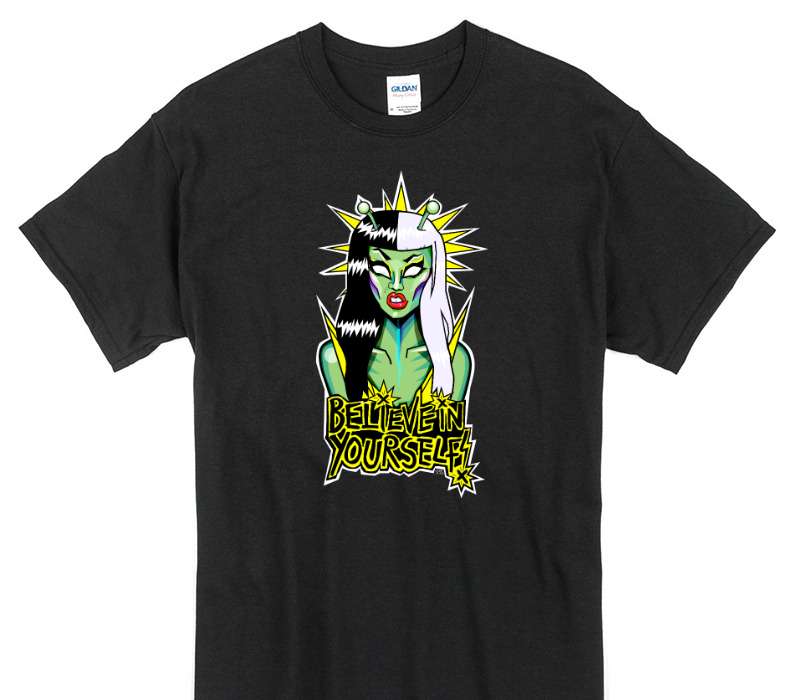 Custom Gildan 100% Cotton Black T-Shirt