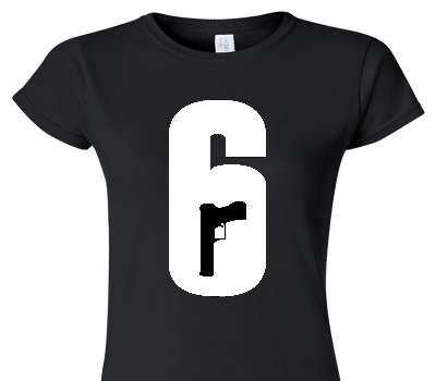 Custom Womens Soft Style 100% Cotton Black T-Shirt