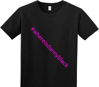 Custom Adult Soft Style 100% Cotton Black T-Shirt