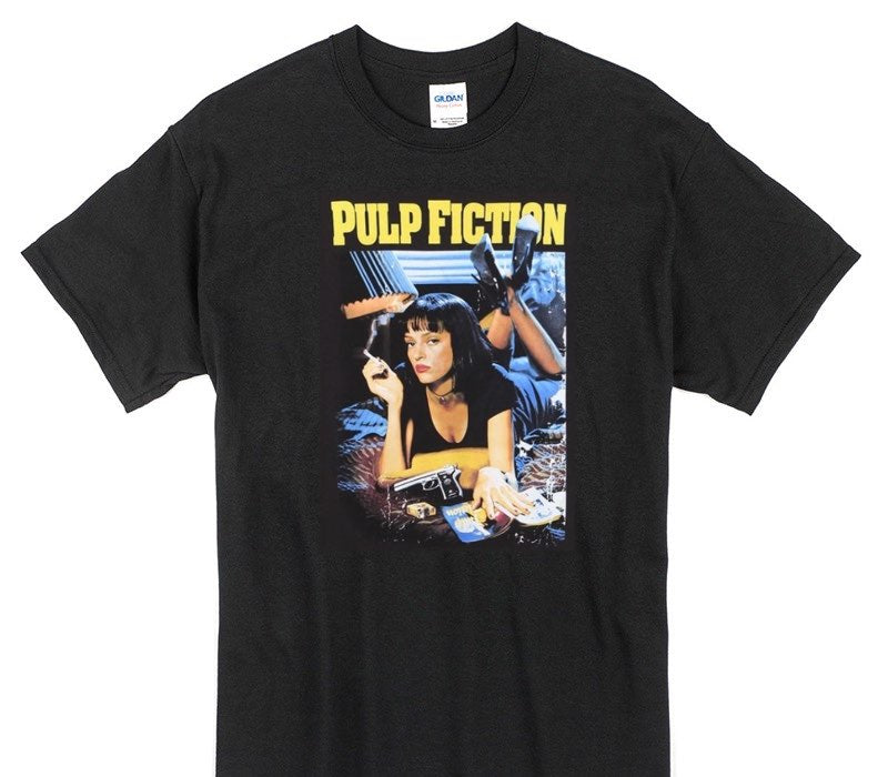 Custom Gildan 100% Cotton Black T-Shirt