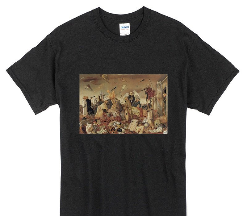 Custom Gildan 100% Cotton Black T-Shirt