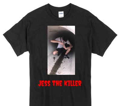 Custom Gildan 100% Cotton Black T-Shirt