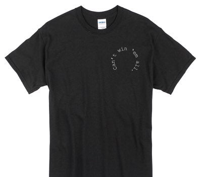Custom Gildan 100% Cotton Black T-Shirt