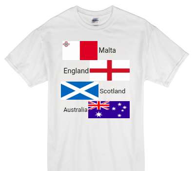 Custom Gildan 100% Cotton White T-Shirt