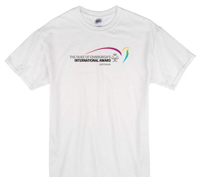 Custom Gildan 100% Cotton White T-Shirt
