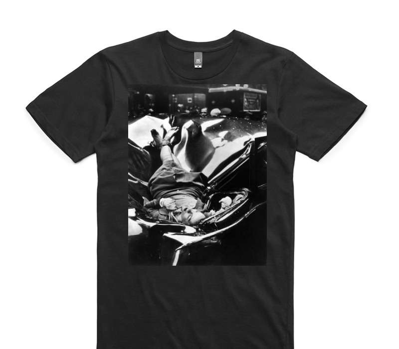 Custom AS Colour 100% Cotton Black T-Shirt