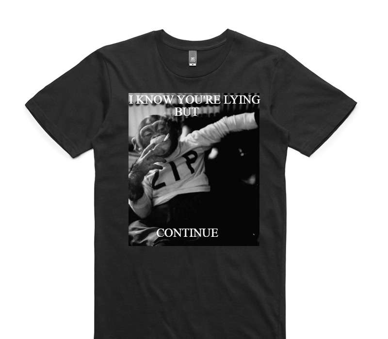 Custom AS Colour 100% Cotton Black T-Shirt