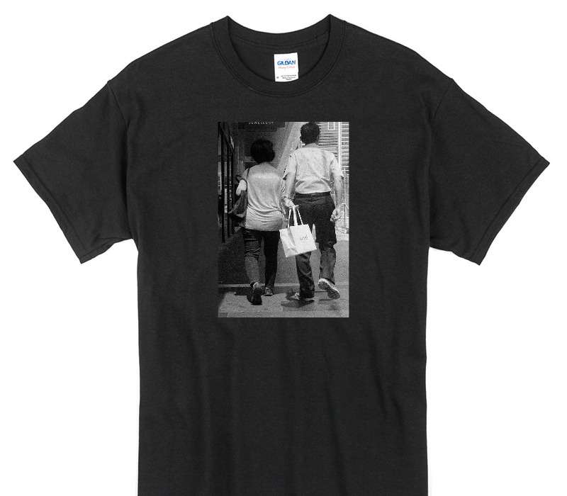 Custom Gildan 100% Cotton Black T-Shirt