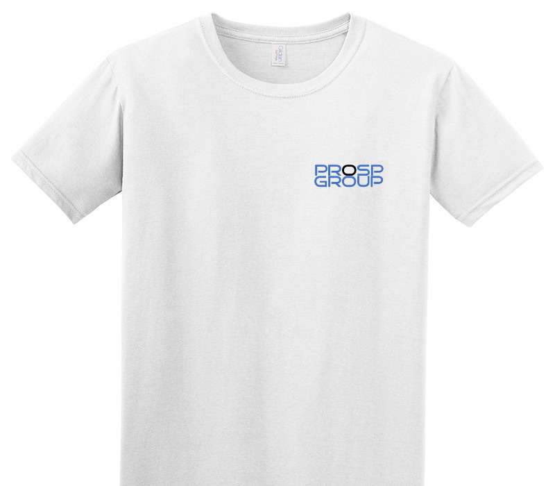 Custom Adult Soft Style 100% Cotton White T-Shirt
