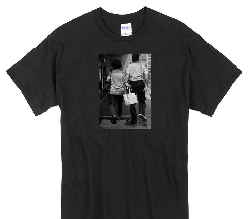 Custom Gildan 100% Cotton Black T-Shirt