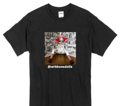 Custom Gildan 100% Cotton Black T-Shirt