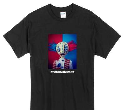 Custom Gildan 100% Cotton Black T-Shirt