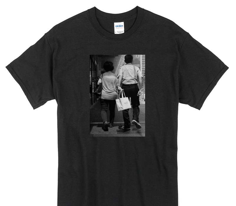 Custom Gildan 100% Cotton Black T-Shirt