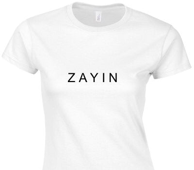 Custom Womens Soft Style 100% Cotton White T-Shirt
