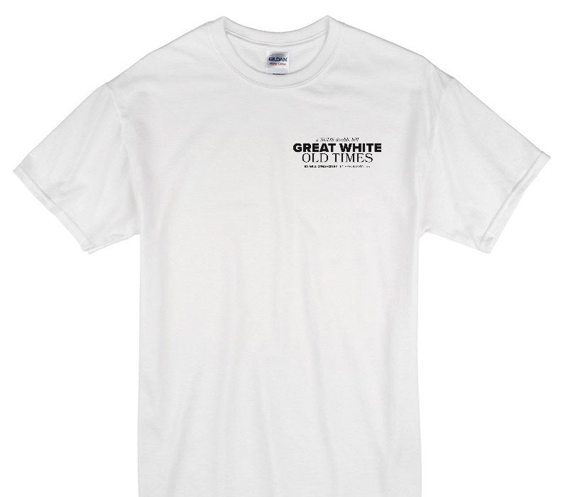 Custom Gildan 100% Cotton White T-Shirt