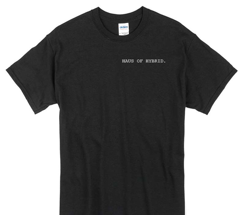 Custom Gildan 100% Cotton Black T-Shirt