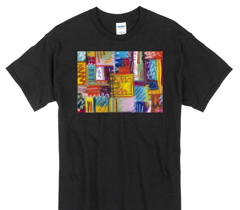 Custom Gildan 100% Cotton Black T-Shirt