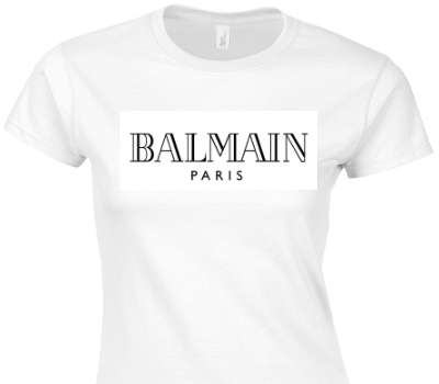 Custom Womens Soft Style 100% Cotton White T-Shirt