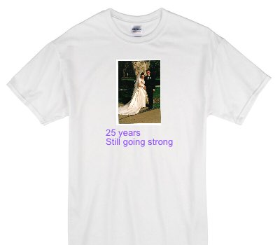 Custom Gildan 100% Cotton White T-Shirt