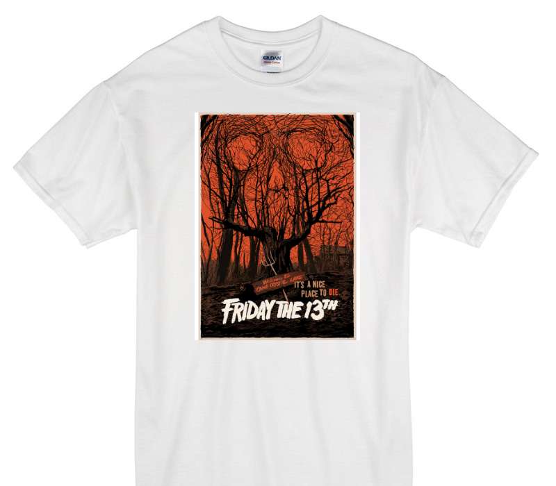 Custom Gildan 100% Cotton White T-Shirt