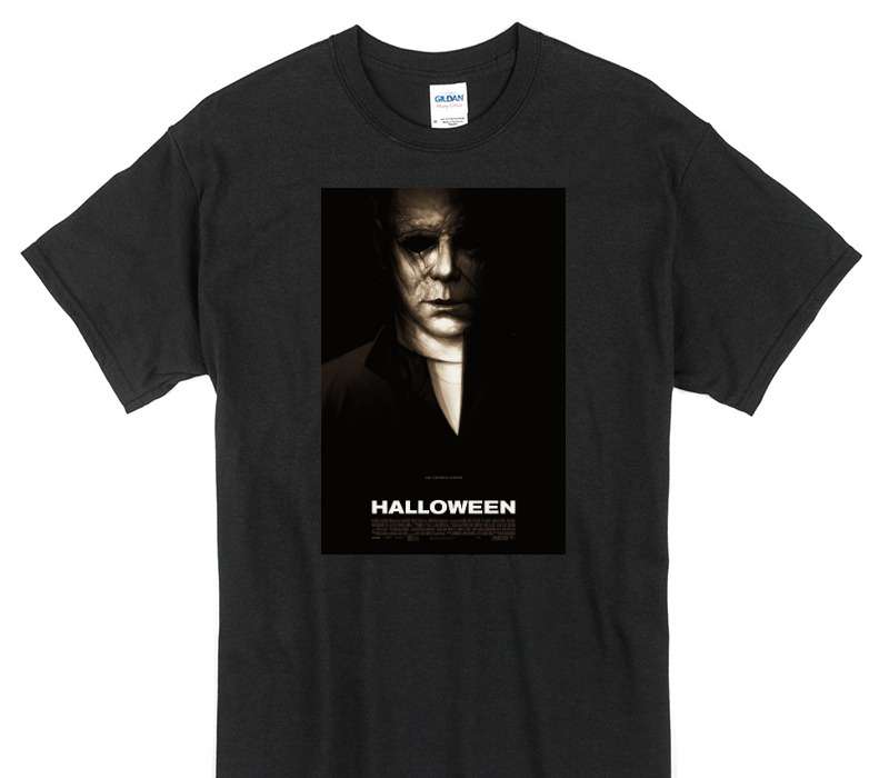 Custom Gildan 100% Cotton Black T-Shirt