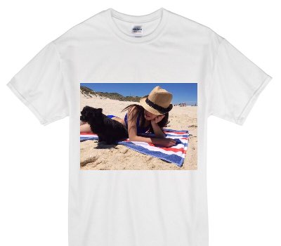Custom Gildan 100% Cotton White T-Shirt