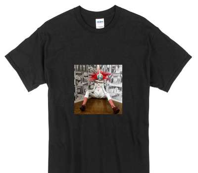 Custom Gildan 100% Cotton Black T-Shirt
