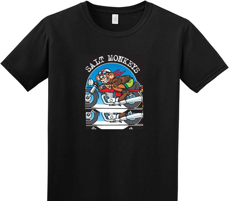 Custom Adult Soft Style 100% Cotton Black T-Shirt