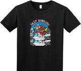 Custom Adult Soft Style 100% Cotton Black T-Shirt